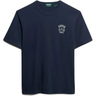 T-Shirt Superdry Athletic Club Bleu M male T-Shirt Superdry Athletic Club Bleu M male