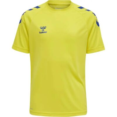hummel hmlCORE XK CORE POLY T-SHIRT S/S KIDS - Blazing Yellow/True Blue - 116 hummel hmlCORE XK CORE POLY T-SHIRT S/S KIDS - Blazing Yellow/True Blue - 116