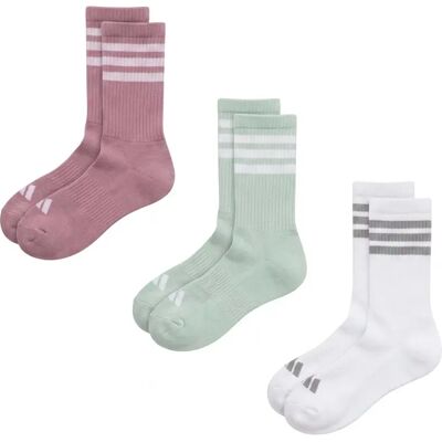 Wadenhohe Socken adidas 3-Stripes (x3) Violet 46/48 unisex Wadenhohe Socken adidas 3-Stripes (x3) Violet 46/48 unisex