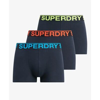 Unterhose Superdry (x3) Bleu L male Unterhose Superdry (x3) Bleu L male