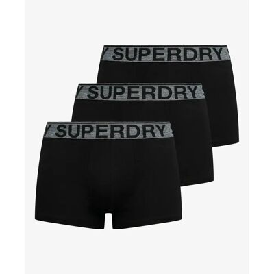 Unterhose Superdry (x3) Noir L male Unterhose Superdry (x3) Noir L male