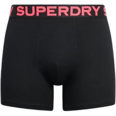 Boxer Superdry (x3) Noir L male Boxer Superdry (x3) Noir L male