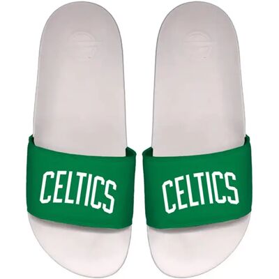 ISlide Boston Celtics Flip-Flops Two Tone Blanc 37/38 unisex ISlide Boston Celtics Flip-Flops Two Tone Blanc 37/38 unisex