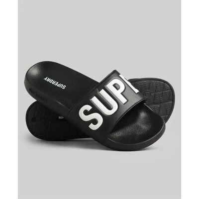 Slides Superdry Code Core Noir S male Slides Superdry Code Core Noir S male