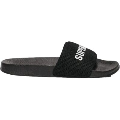 Slides Superdry Utility Mesh Noir 8/9 ans male Slides Superdry Utility Mesh Noir 8/9 ans male