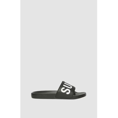 Slides Superdry Superdry Noir 6/7 ans male Slides Superdry Superdry Noir 6/7 ans male