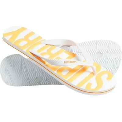 Vegane Flip-Flops Superdry Blanc 44/45 male Vegane Flip-Flops Superdry Blanc 44/45 male