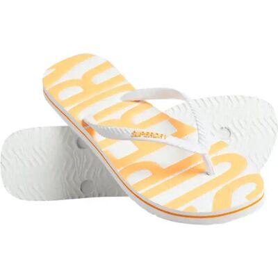 Vegane Flip-Flops für Frauen Superdry Vintage Blanc 40/41 female Vegane Flip-Flops für Frauen Superdry Vintage Blanc 40/41 female