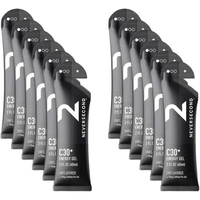 Energiegel Neversecond Energy gel C30 Neutre Caféine Noir TU unisex Energiegel Neversecond Energy gel C30 Neutre Caféine Noir TU unisex