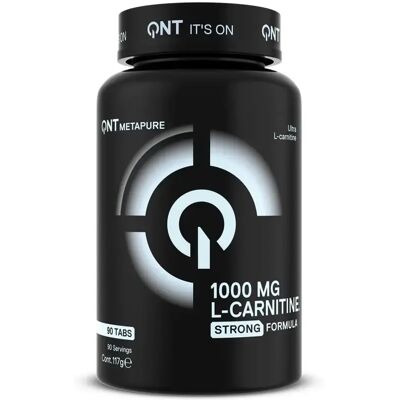 QNT Maxi L Carnitine 1000mg Energy & Fat Burner Tabletten - 90 Stück QNT Maxi L Carnitine 1000mg Energy & Fat Burner Tabletten - 90 Stück