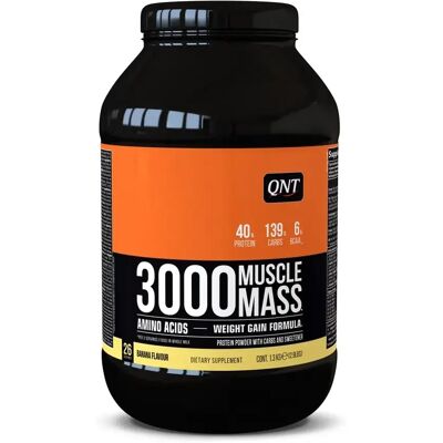 QNT 3000 Muskelmasse Banan Proteinpulver - Muskelaufbau QNT 3000 Muskelmasse Banan Proteinpulver - Muskelaufbau