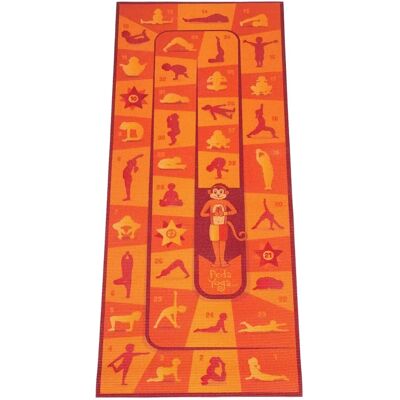 Teppich von yoga enfant Peda Yoga Orange 150x60 cm unisex Teppich von yoga enfant Peda Yoga Orange 150x60 cm unisex