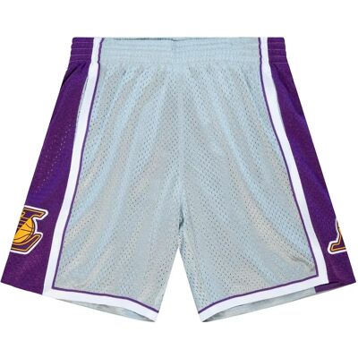 Mitchell & Ness Kurzarmtrikot NBA Los Angeles Lakers 75th NBA 2009 Argenté M unisex Mitchell & Ness Kurzarmtrikot NBA Los Angeles Lakers 75th NBA 2009 Argenté M unisex