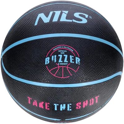 Ball NILS NPK251 Buzzer 5 Noir 69/71 cm unisex Ball NILS NPK251 Buzzer 5 Noir 69/71 cm unisex