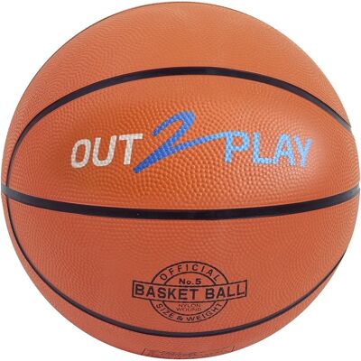 Basketball Out2Play T5 Marron 21x21x21 cm unisex Basketball Out2Play T5 Marron 21x21x21 cm unisex