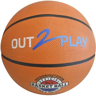 Basketball Out2Play T7 Marron 24x24x24 cm unisex Basketball Out2Play T7 Marron 24x24x24 cm unisex