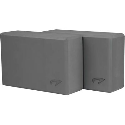 Yogablock Avento (x2) Gris 23x15x7,6 cm unisex Yogablock Avento (x2) Gris 23x15x7,6 cm unisex