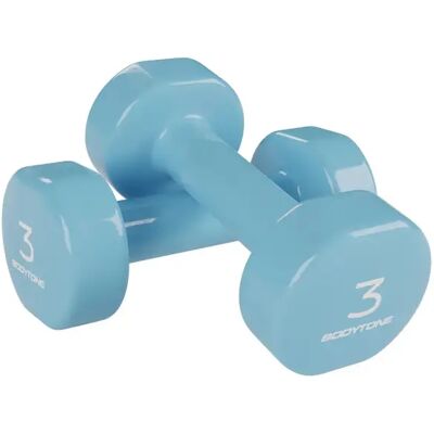 Bodytone 3 kg Kurzhanteln - Türkis - Einheitsgröße Bodytone 3 kg Kurzhanteln - Türkis - Einheitsgröße