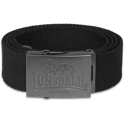 Gürtel Lonsdale Larkhall Schwarz 130 cm unisex Gürtel Lonsdale Larkhall Schwarz 130 cm unisex