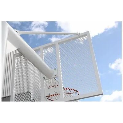 2er-Set Minibasketballkörbe aus vandalismusbeständigem Rohr - inklusive Reifen, Netzen und Brettern Softee Equipment Blanc 114 mm unisex 2er-Set Minibasketballkörbe aus vandalismusbeständigem Rohr - inklusive Reifen, Netzen und Brettern Softee Equipment Blanc 114 mm unisex