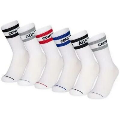 Kindersocken Converse Wordmark (x6) Blanc 4/5 ans unisex Kindersocken Converse Wordmark (x6) Blanc 4/5 ans unisex