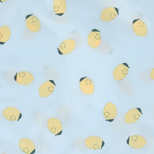 Lässig Frühstücksbeutel (2 Stk) - Snack Bag, Happy Fruits, Zitrone