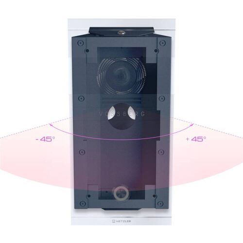 Metzler VDM10 Montagewinkel aus Edelstahl RAL 7016 Anthrazit