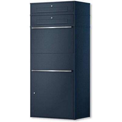 Metzler Paketbox XL mit 2 Briefkästen Paketkasten rostfrei Anthrazit Bispo Max Metzler Paketbox XL mit 2 Briefkästen Paketkasten rostfrei Anthrazit Bispo Max
