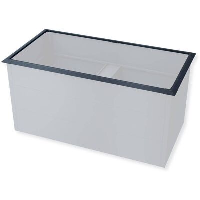 Metzler Schneckenschutz für Hochbeete mit den Maßen 150 × 75 × 77 cm RAL 7016 Anthrazit Metzler Schneckenschutz für Hochbeete mit den Maßen 150 × 75 × 77 cm RAL 7016 Anthrazit