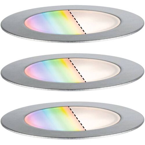 Paulmann Plug & Shine LED Bodeneinbauleuchte Floor 3er-Set