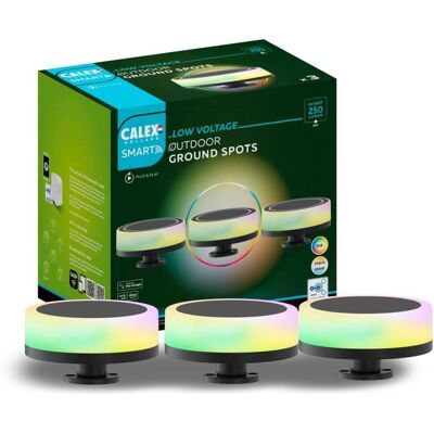 Calex Smart Outdoor Ground Spotlights RGB+CCT - 5401001400 Calex Smart Outdoor Ground Spotlights RGB+CCT - 5401001400