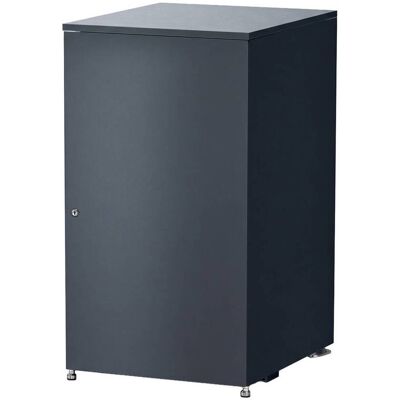 Metzler Mülltonnenbox 1er 240l aus Aluminium rostfrei & massiv Anthrazit RAL 7016 Metzler Mülltonnenbox 1er 240l aus Aluminium rostfrei & massiv Anthrazit RAL 7016