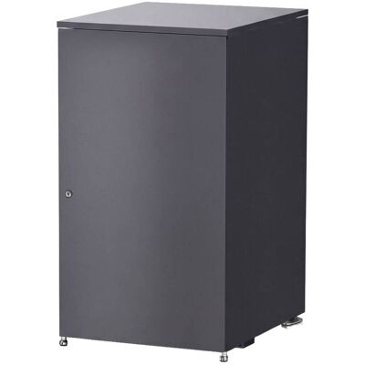 Metzler Mülltonnenbox 1er 240l aus Aluminium rostfrei & massiv Eisenglimmer Metzler Mülltonnenbox 1er 240l aus Aluminium rostfrei & massiv Eisenglimmer