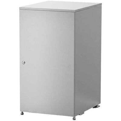 Metzler Mülltonnenbox 1er 240l aus Aluminium rostfrei & massiv Grau Metzler Mülltonnenbox 1er 240l aus Aluminium rostfrei & massiv Grau