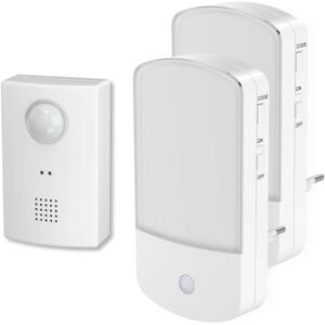 Heidemann HX Türklingel Durchgangsmelder Funksender Bewegungsmelder (70374) + 2x Funkklingel Steckdose Nachtlicht (70878) Heidemann HX Türklingel Durchgangsmelder Funksender Bewegungsmelder (70374) + 2x Funkklingel Steckdose Nachtlicht (70878)