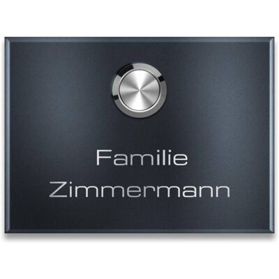 Metzler Funkklingel kabellos Edelstahl V2A Aufputz Türklingel IP67 150m Reichweite RAL 7016 Anthrazitgrau Vitus Metzler Funkklingel kabellos Edelstahl V2A Aufputz Türklingel IP67 150m Reichweite RAL 7016 Anthrazitgrau Vitus