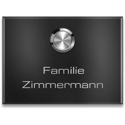 Metzler Funkklingel kabellos Edelstahl V2A Aufputz Türklingel IP67 150m Reichweite RAL 9005 Tiefschwarz Vitus Metzler Funkklingel kabellos Edelstahl V2A Aufputz Türklingel IP67 150m Reichweite RAL 9005 Tiefschwarz Vitus