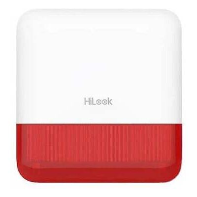 HiLook by HIKVISION Funk-Außensirene ALARM-S201-E-WE 110 dB LED-Blitzlicht IP65 Rot HiLook by HIKVISION Funk-Außensirene ALARM-S201-E-WE 110 dB LED-Blitzlicht IP65 Rot