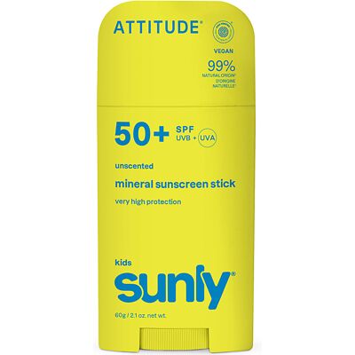 Attitude Sunly Sonnenschutzstift LSF50 für Kinder Gesicht & Körper ... Attitude Sunly Sonnenschutzstift LSF50 für Kinder Gesicht & Körper ...