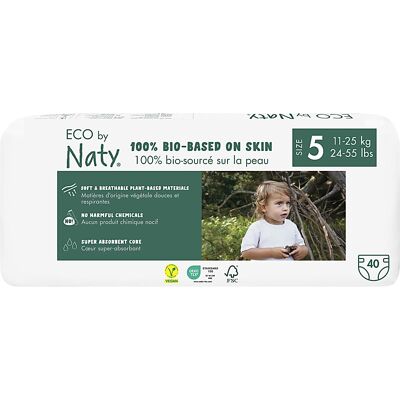 Naty Babypflege Windeln: Größe 5 - Vorteilspack Naty Babypflege Windeln: Größe 5 - Vorteilspack