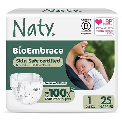 Naty Babypflege Windeln: Größe 1 Naty Babypflege Windeln: Größe 1