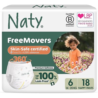 Naty Babypflege Höschenwindeln: Größe 6 X-Large Naty Babypflege Höschenwindeln: Größe 6 X-Large