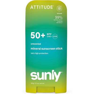 Attitude Sunly Sonnenschutzstift LSF50 für Gesicht und Körper - Par... Attitude Sunly Sonnenschutzstift LSF50 für Gesicht und Körper - Par...