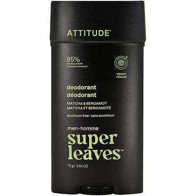 Attitude Super Leaves Deodorant für Männer - Matcha & Bergamotte Attitude Super Leaves Deodorant für Männer - Matcha & Bergamotte