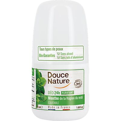 Douce Nature 24h Deo Roll-on Minze Douce Nature 24h Deo Roll-on Minze
