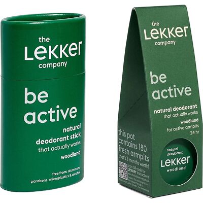 The Lekker Company Deodorant Woodland Set The Lekker Company Deodorant Woodland Set