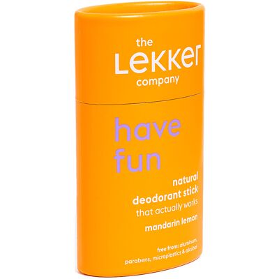 The Lekker Company Deodorant Stick Mandarine & Zitrone The Lekker Company Deodorant Stick Mandarine & Zitrone