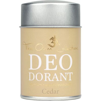The Ohm Collection Deodorant Powder Cedar - 50gr The Ohm Collection Deodorant Powder Cedar - 50gr