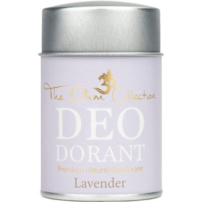 The Ohm Collection Deodorant Powder Lavender - 50gr The Ohm Collection Deodorant Powder Lavender - 50gr