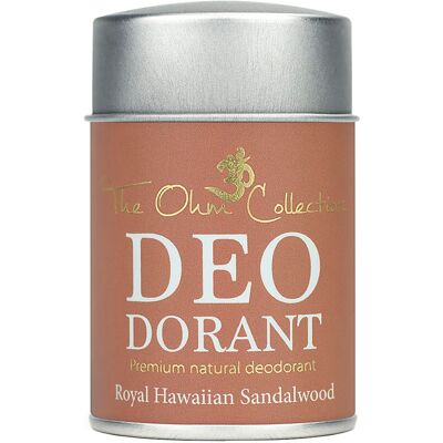The Ohm Collection Deodorant Powder Sandalwood - 50gr The Ohm Collection Deodorant Powder Sandalwood - 50gr